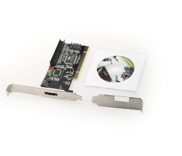 Gembird SATA 1.0 x3 + ATA na PCI (RAID, std i low-profile) - 172862 - zdjęcie 2
