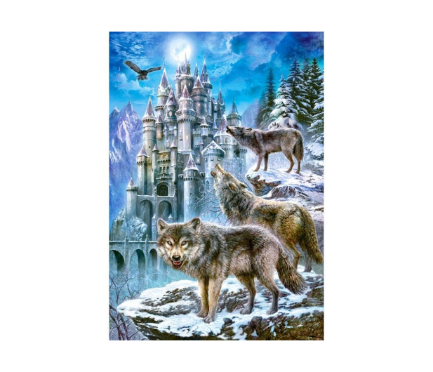 Castorland Wolves and Castle - 174486 - zdjęcie 2