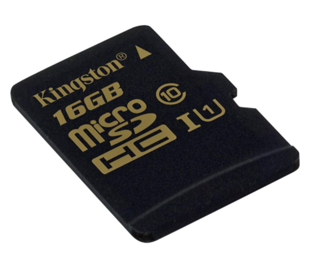 Kingston 16GB microSDHC Class10 zapis 45MB/s odczyt 90MB/s - 185516 - zdjęcie 2