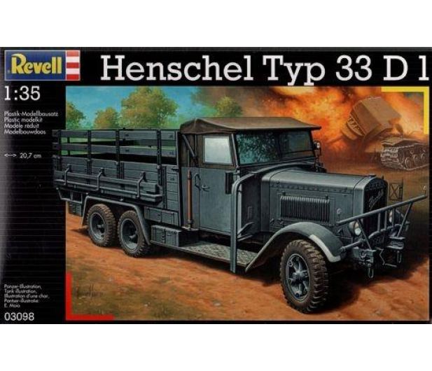 Revell Henschel Type 33 D1 - 188903 - zdjęcie