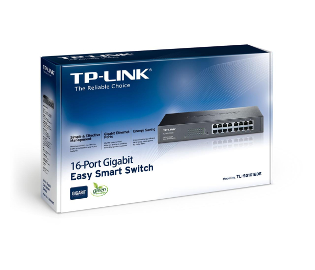 TP-Link 16p TL-SG1016DE Rack (16x10/100/1000Mbit) - 200767 - zdjęcie 3