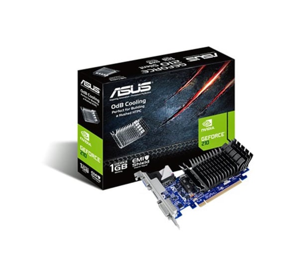 ASUS GeForce GT210 1024MB 64bit Silent Low Profile - 63428 - zdjęcie