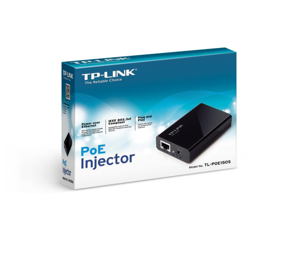 TP-Link Injector PoE 1Gbit (LAN+DC -> PoE 15,4W) nadajnik - 200607 - zdjęcie 5