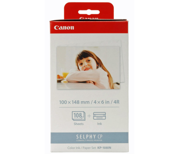 Canon KP-108IN -108 szt 10x15cm (papier+folia barwiąca) - 203138 - zdjęcie