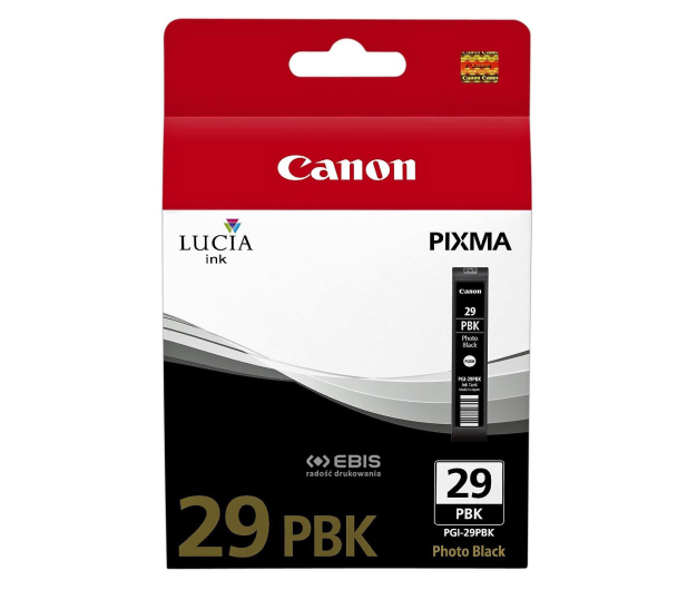 Canon PGI-29PBK photo black (do 1225 zdjęć) - 121853 - zdjęcie