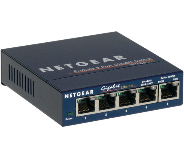 Netgear 5p GS105GE (5x10/100/1000Mbit) - 31230 - zdjęcie 3