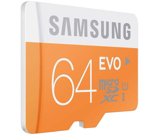Samsung 64GB microSDXC Evo odczyt 48MB/s + adapter SD - 182050 - zdjęcie 4