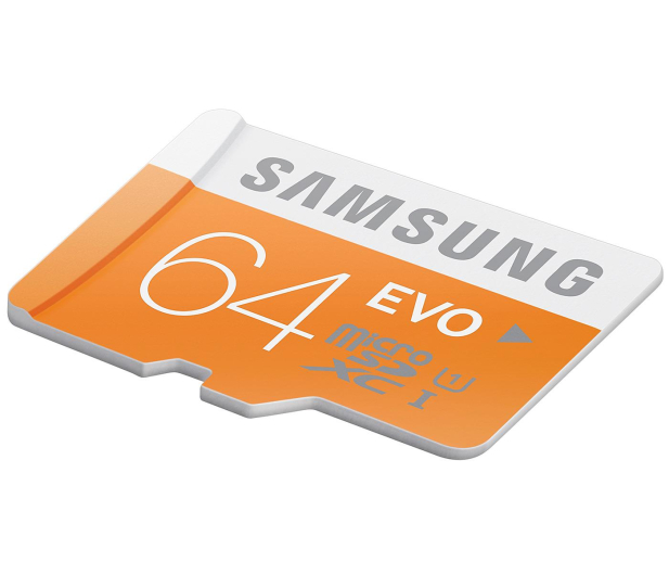 Samsung 64GB microSDXC Evo odczyt 48MB/s + adapter SD - 182050 - zdjęcie 5