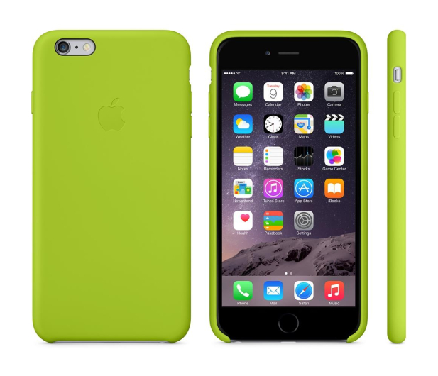 Apple iPhone 6 Plus/6s Plus Silicone Case Zielony - 208061 - zdjęcie 3