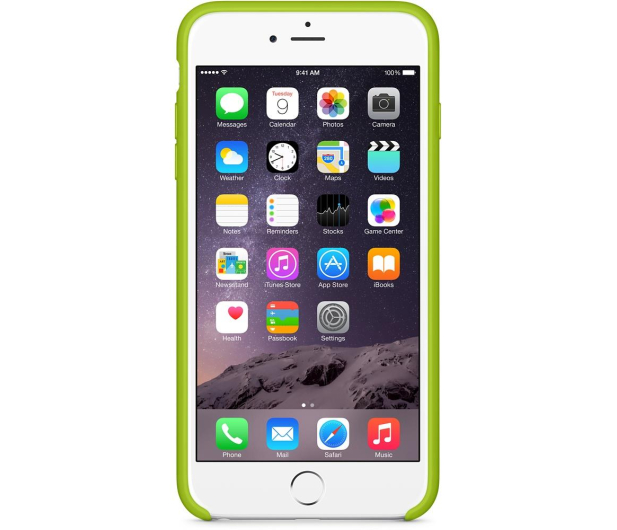 Apple iPhone 6 Plus/6s Plus Silicone Case Zielony - 208061 - zdjęcie 4