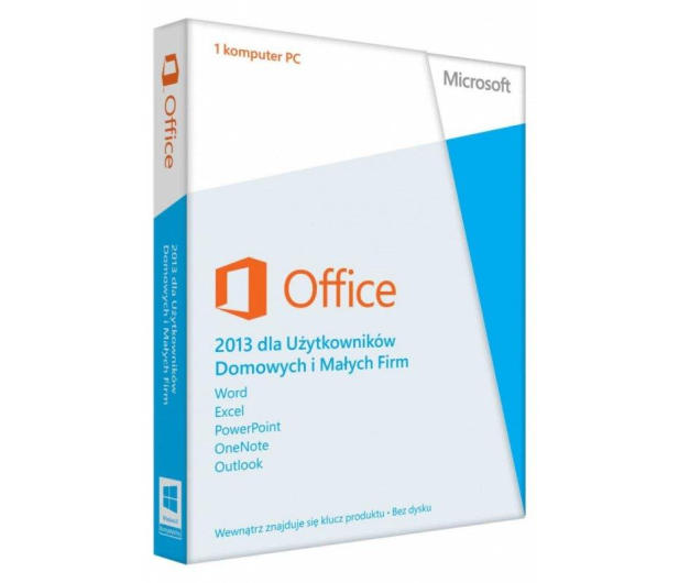 Microsoft Office 2013 H&B z zakupem Notebook/Desktop/AIO - 183922 - zdjęcie