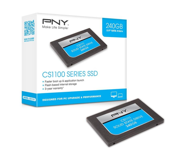 PNY SATA III SSD 2,5'' CS1111 240GB - 262183 - zdjęcie