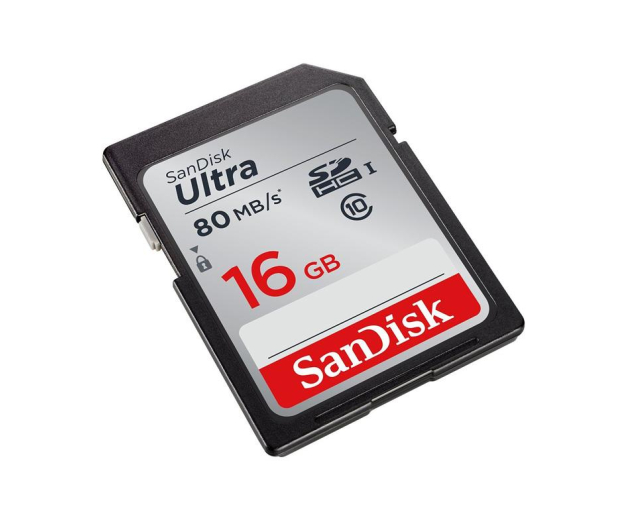 SanDisk 16GB SDHC Ultra Class10 80MB/s UHS-I - 265000 - zdjęcie 2