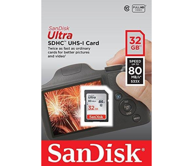 SanDisk 32GB SDHC Ultra Class10 80MB/s UHS-I - 267050 - zdjęcie 4