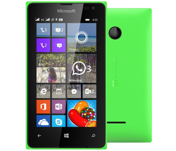 Microsoft Lumia 435 Dual SIM zielony - 220820 - zdjęcie