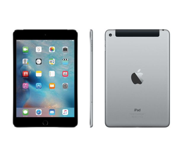 Apple iPad mini 4 Wi-Fi + Cellular 32GB - Space Gray - 324966 - zdjęcie 3