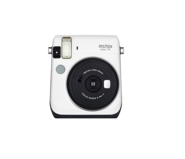 Fujifilm Instax Mini 70 biały + wkłady i pasek - 458195 - zdjęcie