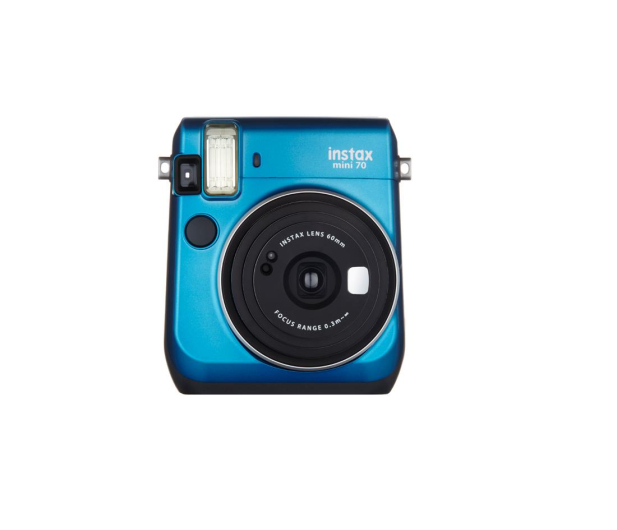 Fujifilm Instax Mini 70 niebieski + wkłady i pasek - 458196 - zdjęcie