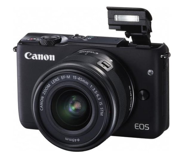 Canon EOS M10 + 15-45mm czarny - 268573 - zdjęcie