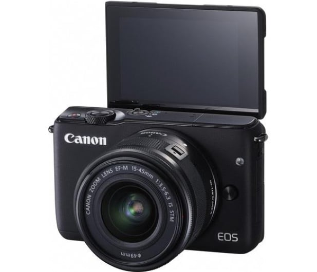 Canon EOS M10 + 15-45mm czarny - 268573 - zdjęcie 3