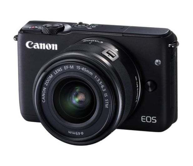 Canon EOS M10 + 15-45mm czarny - 268573 - zdjęcie 2