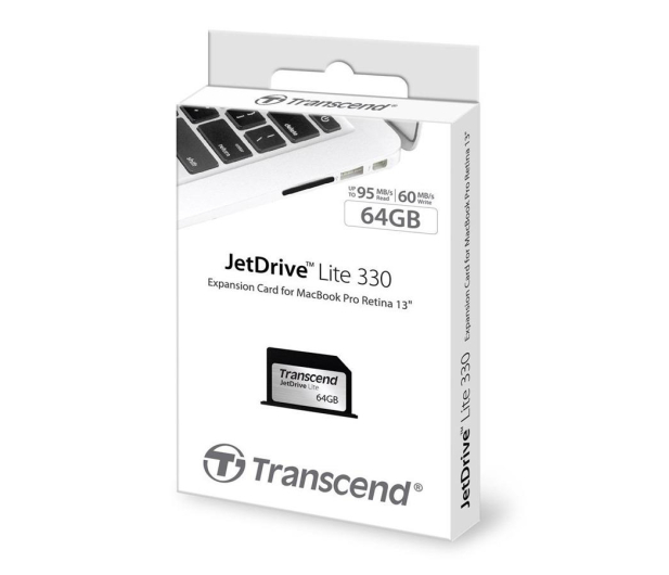 Transcend 64GB JetDrive Lite 330 MacBookPro Retina - 203353 - zdjęcie 4