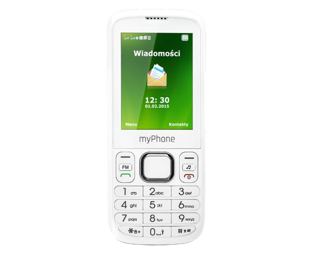 myPhone 6300 Dual SIM biały - 271903 - zdjęcie