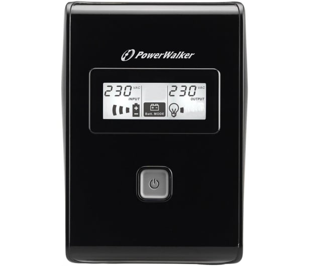 Power Walker VI 850 LCD (850VA/480W, 2xPL, USB, LCD, AVR) - 173991 - zdjęcie 2