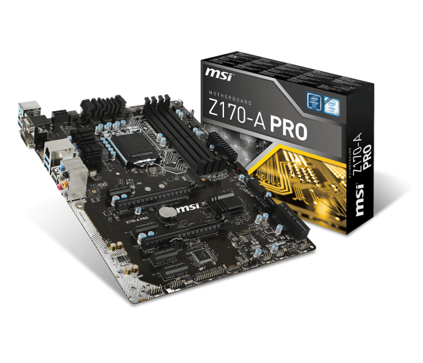 MSI Z170-A PRO (2xPCI-E DDR4) - 265665 - zdjęcie