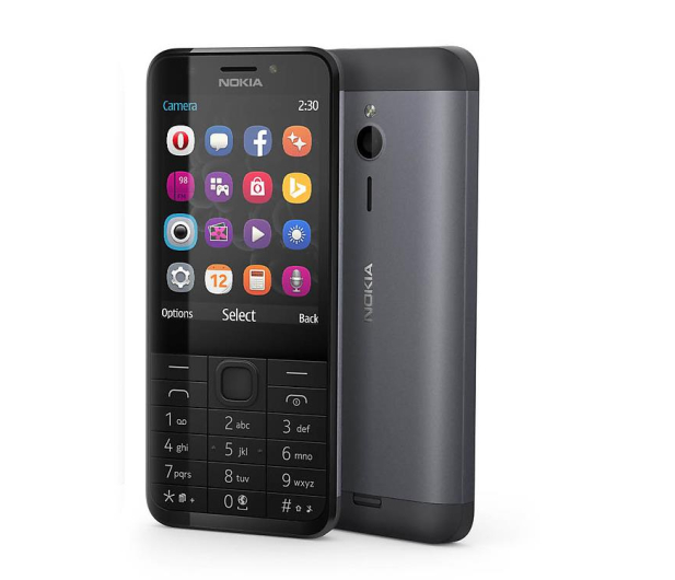 Nokia 230 Dual SIM szary - 277451 - zdjęcie 3