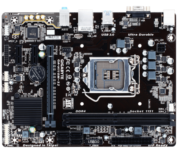 Gigabyte GA-H110M-S2 (PCI-E DDR4) - 277160 - zdjęcie 3