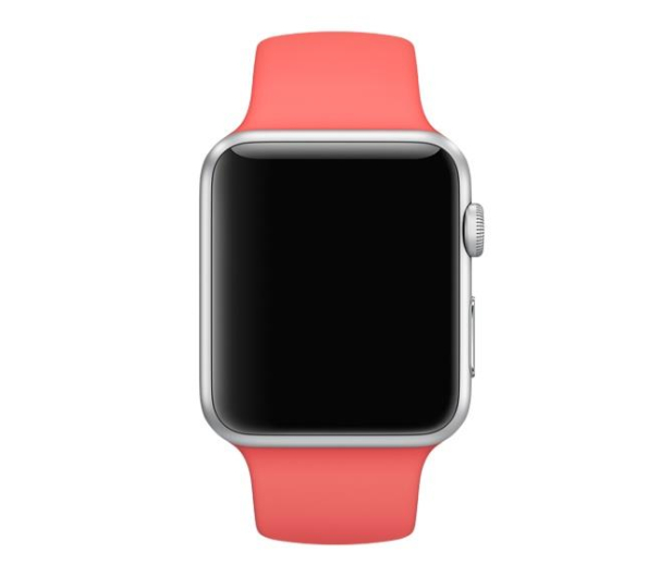 Apple Silikonowy do Apple Watch 42 mm różowy - 273668 - zdjęcie 5