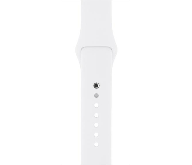 Apple Silikonowy do Apple Watch 42 mm S/M M/L biały - 273663 - zdjęcie 3