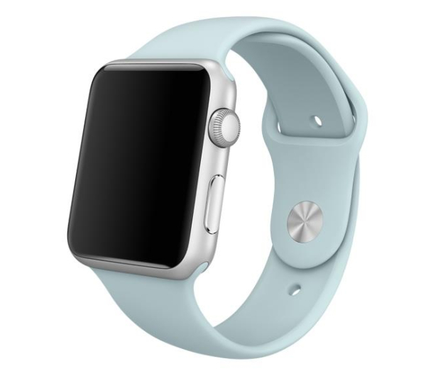 Apple Silikonowy do Apple Watch 42 mm turkusowy - 273662 - zdjęcie 2