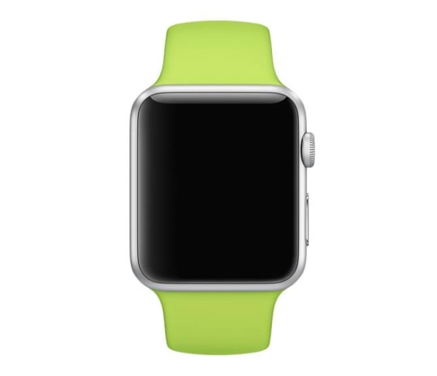 Apple Silikonowy do Apple Watch 42 mm zielony - 273667 - zdjęcie 5