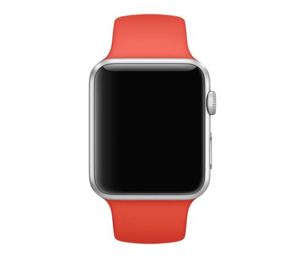 Apple Silikonowy do Apple Watch 42 mm pomarańczowy - 273669 - zdjęcie 5