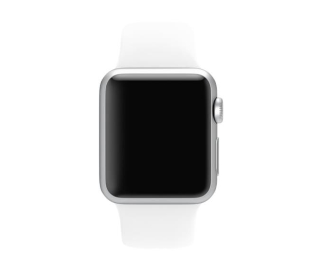 Apple Silikonowy do Apple Watch 38 mm biały - 273645 - zdjęcie 5