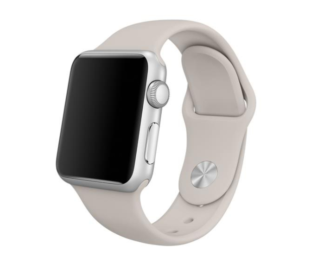 Apple Silikonowy do Apple Watch 38 mm piaskowy - 273640 - zdjęcie 2