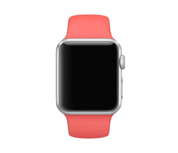 Apple Silikonowy do Apple Watch 38 mm różowy - 273652 - zdjęcie 5