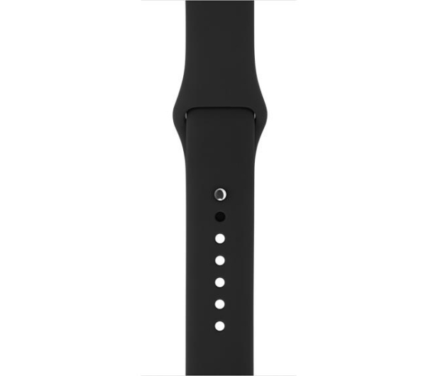 Apple Silikonowy do Apple Watch 38 mm czarno-szary - 273638 - zdjęcie 4