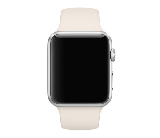 Apple Silikonowy do Apple Watch 42 mm alabastrowy - 273659 - zdjęcie 5