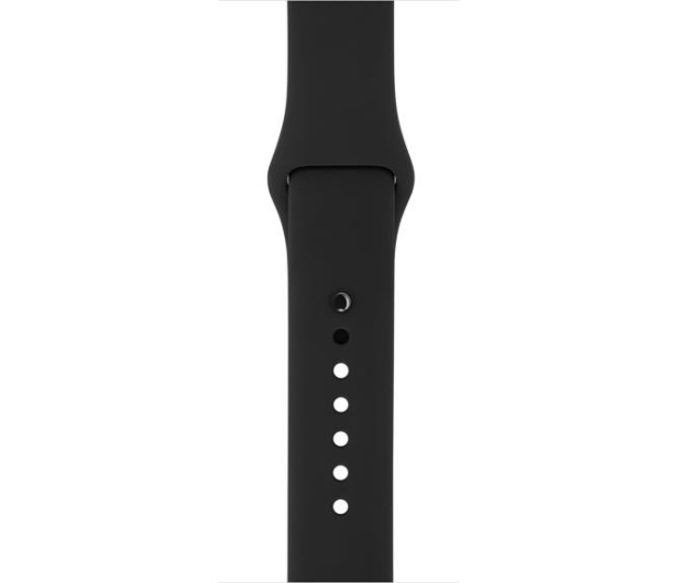 Apple Silikonowy do Apple Watch 42 mm czarno-szary - 273655 - zdjęcie 3
