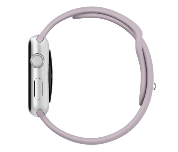 Apple Silikonowy do Apple Watch 42 mm lawendowy - 273666 - zdjęcie 4