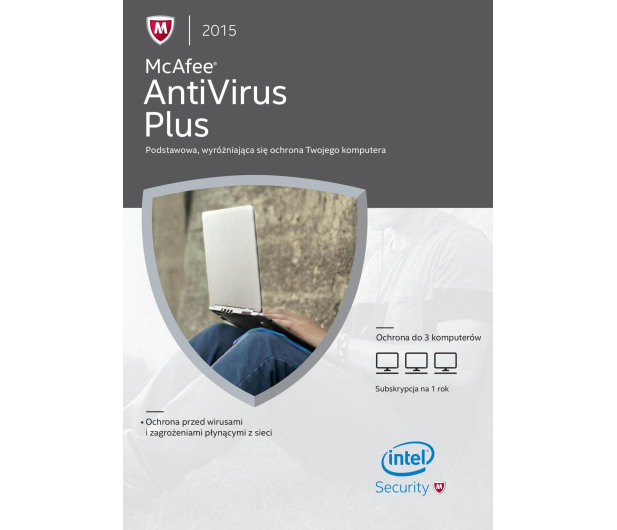McAfee AntiVirus Plus 2015 PL (3st. / 12m.) - 222132 - zdjęcie