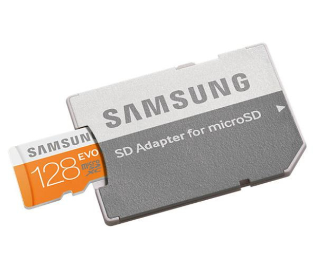 Samsung 128GB microSDXC Evo odczyt 48MB/s + adapter SD - 222136 - zdjęcie 5
