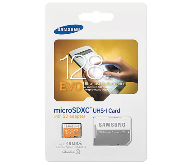 Samsung 128GB microSDXC Evo odczyt 48MB/s + adapter SD - 222136 - zdjęcie 6