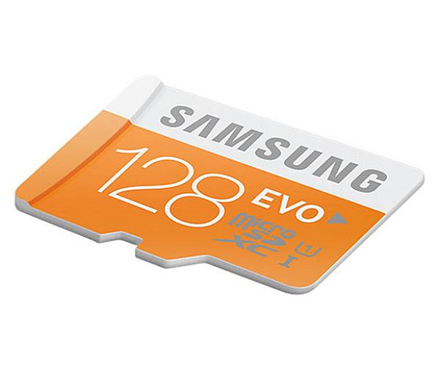 Samsung 128GB microSDXC Evo odczyt 48MB/s + adapter SD - 222136 - zdjęcie 2