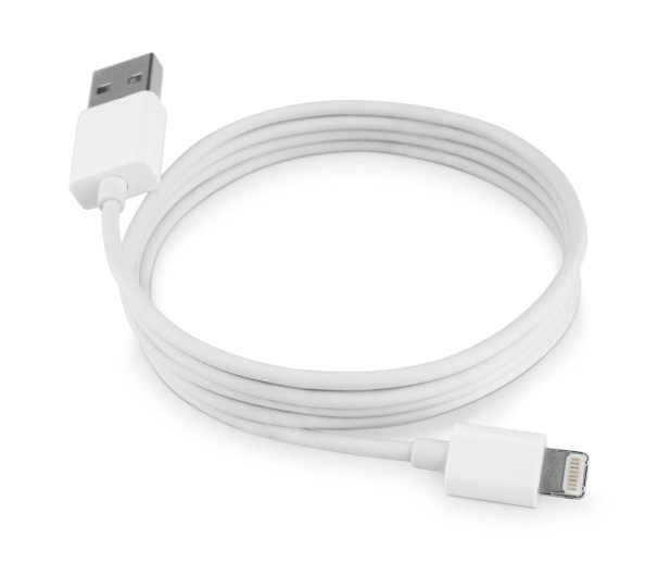 SHIRU Kabel do iPhone, iPad (Lightning) 1,2m biały - 219607 - zdjęcie