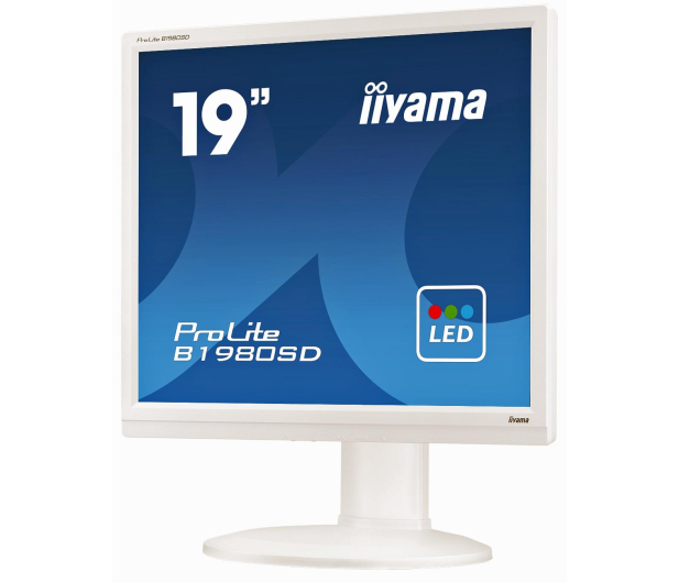 iiyama B1980SD biały - 225368 - zdjęcie 4