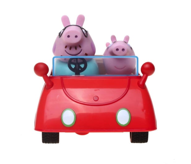 TM Toys Świnka Peppa - Samochód rodzinny - 226502 - zdjęcie 2
